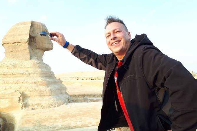 1-day trip to Cairo with flight from Hurghada / Makadi Bay / Soma Bay / El Gouna - Three pyramids and the Sphinx in one afternoon