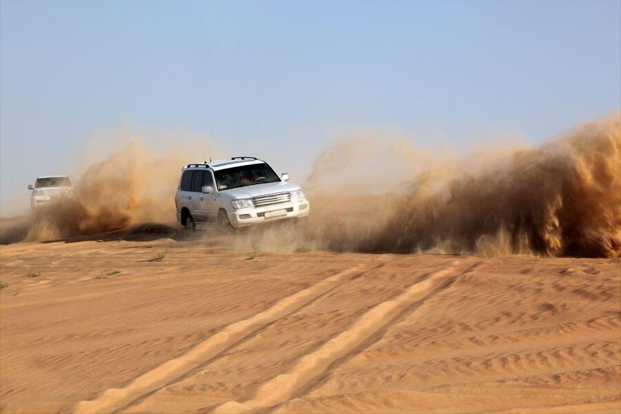 Agadir/Taghazout/Port: Sahara Desert 4x4 Day Trip with Lunch - The Youssef ben Tachfine dam and the changing scenery