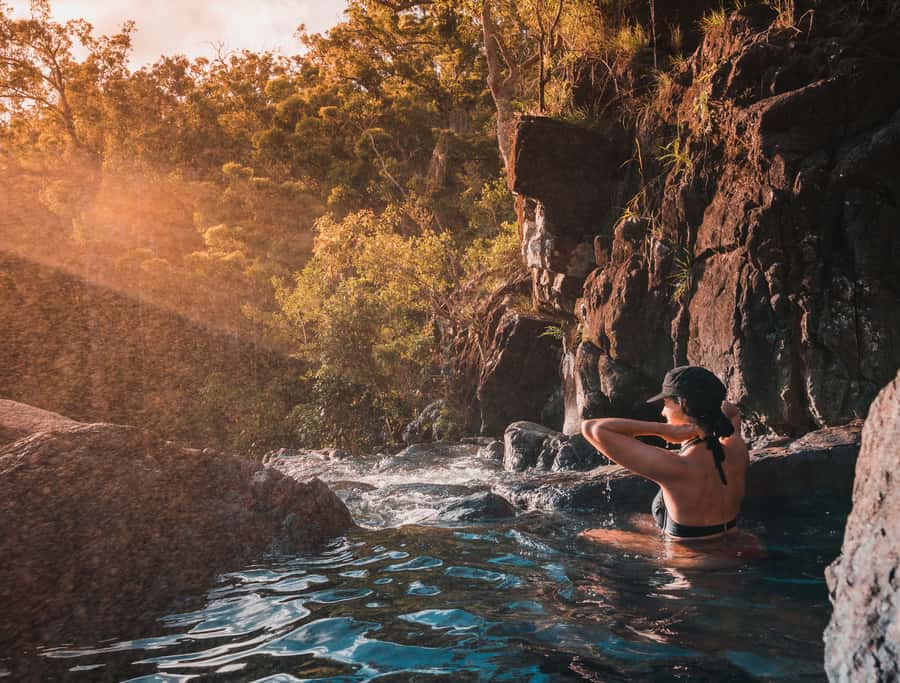 Airlie Beach: Cedar Creek Falls & Northerlies Beach Day Trip - Key points at a glance