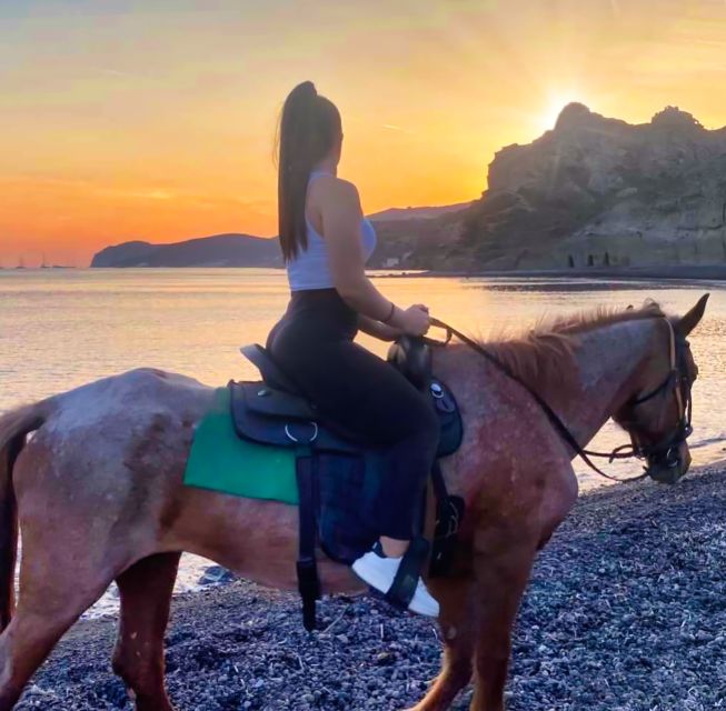 Akrotiri: Guided Horseback Riding Day Trip to a Beach - Best time of day for the ride