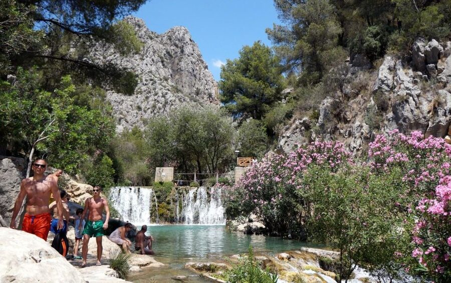 Algar Waterfalls Coach Trip - From Albir & Benidorm - Key points at a glance