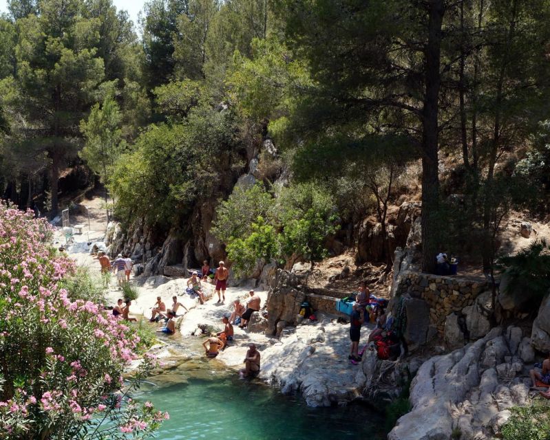 Algar Waterfalls Coach Trip - From Albir & Benidorm - How the return journey works