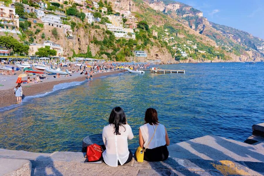Amalfi Coast by Sea: Day Trip from Naples - The return by sea, with Capri and Sorrento from the water