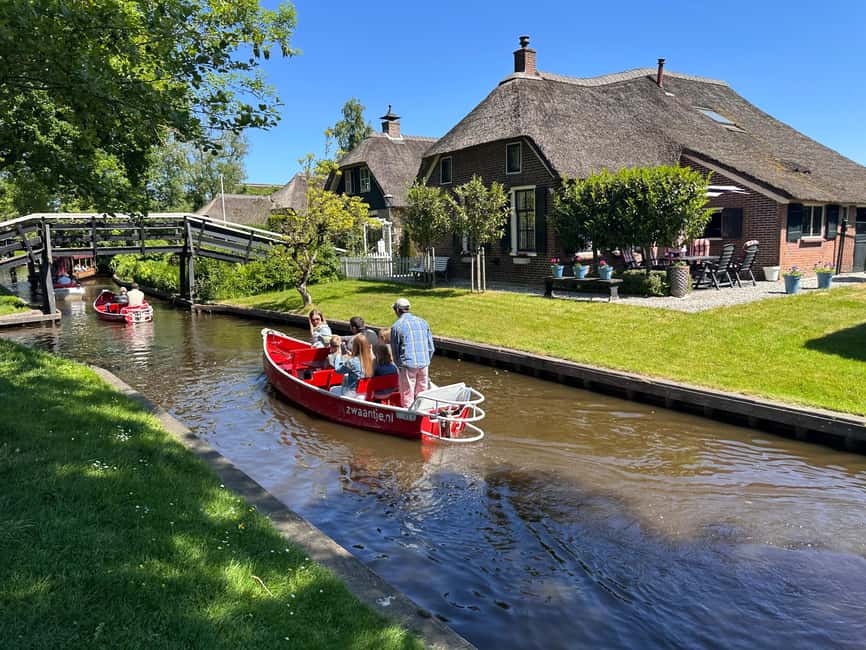 Amsterdam: Giethoorn Day Trip, with several guided options - Lunch Is Flexible, but Not Included