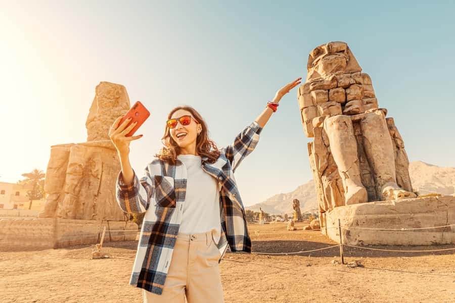 Aswan: Luxor Day Trip with Sunrise Hot Air Balloon & Felucca - The real shape of this Aswan to Luxor day