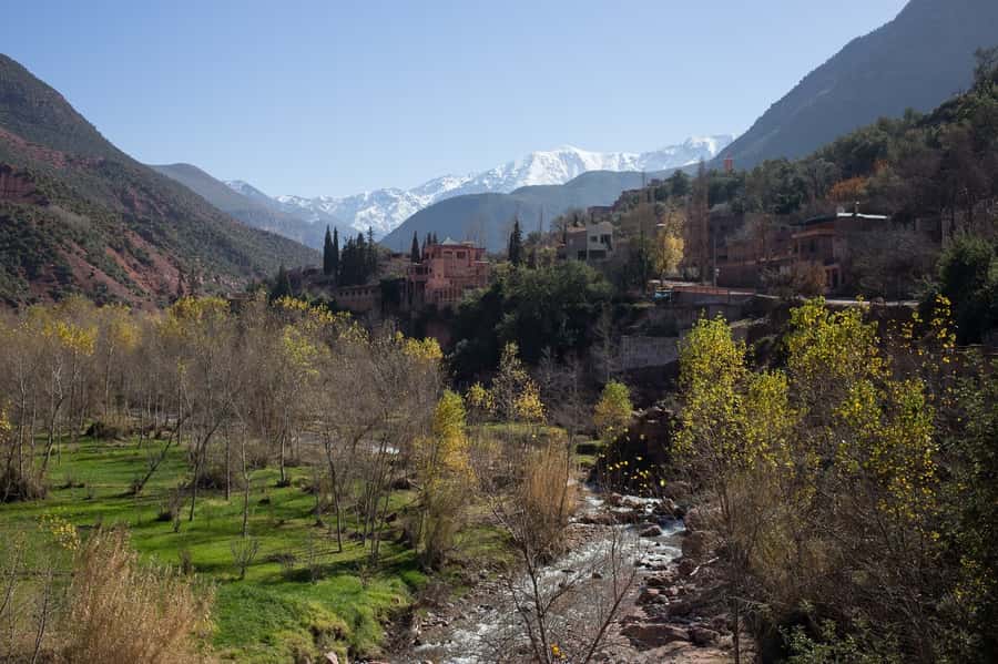 Atlas Mountains and 4 Valleys Day Trip - Arriving in Imlil Valley