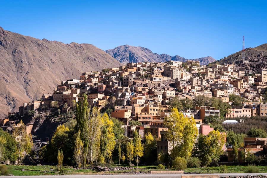 Atlas mountains hike with waterfalls & 3 valleys day trip - Mint tea and your first taste of mountain hospitality