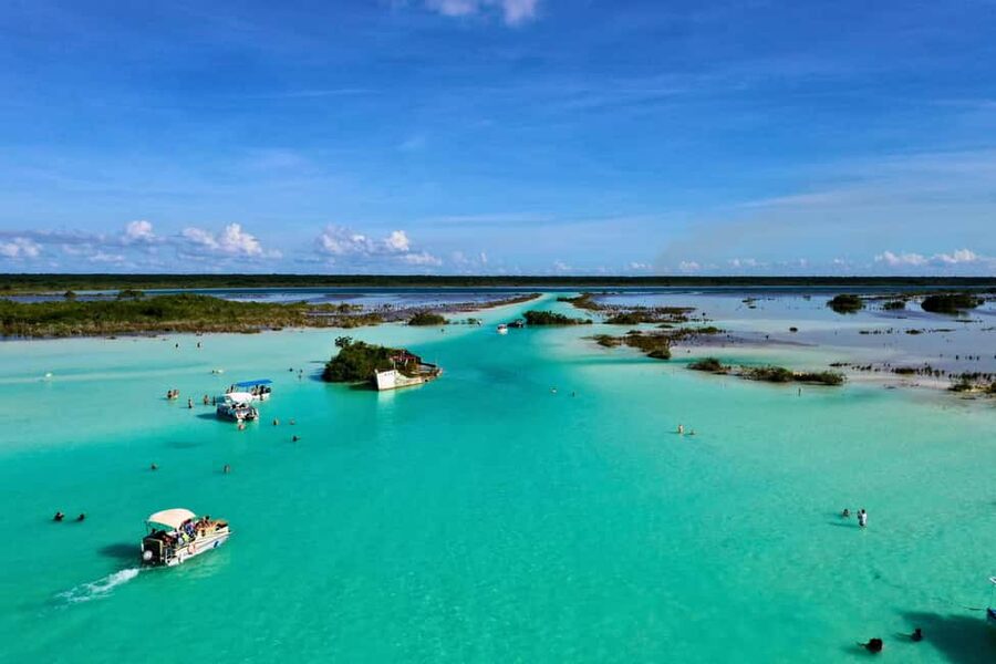 Bacalar: Lagoon, Pirate Canal, Stromatolite Day Trip w/Lunch - The four-hour ride from Riviera Maya