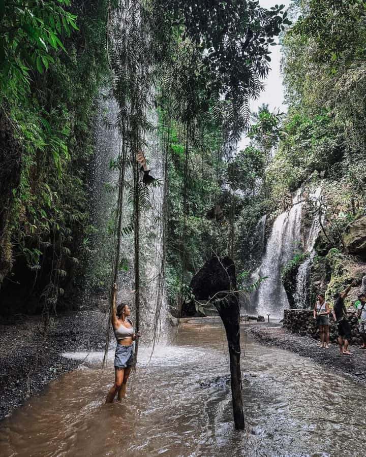 Bali : Day Trip to Besakih Temple & 2 Hidden Waterfalls - Goa Raja Waterfall inside the cave