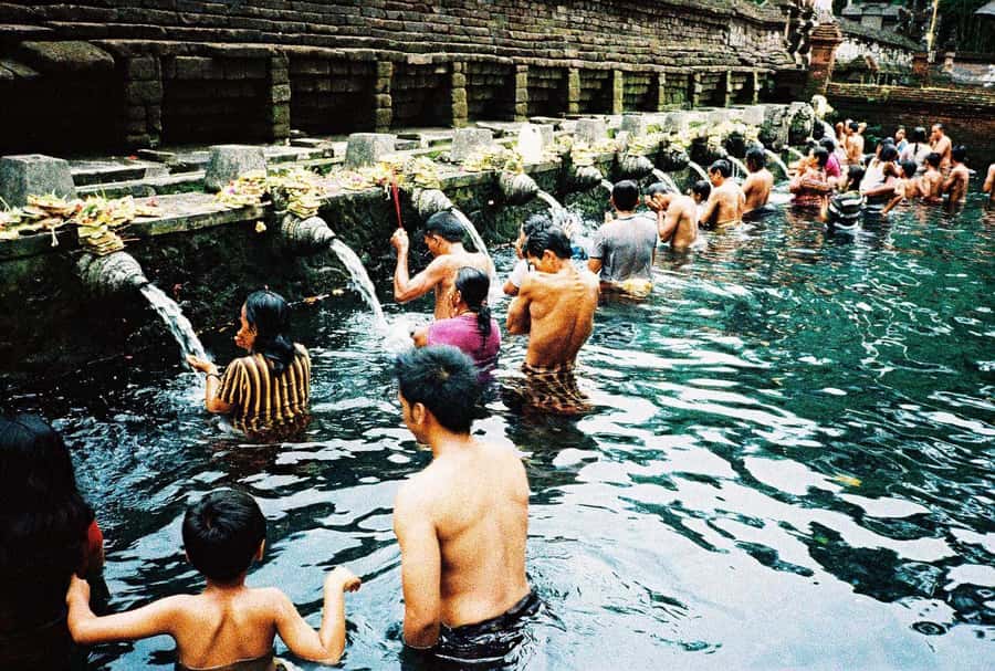 Bali: Full-Day Trip to Penglipuran Village and Bamboo Forest - Tibumana Waterfall and its natural pools