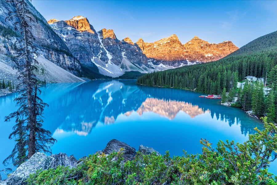Banff: Lake Louise, Moraine, Emerald Lake & Canyon Day Trip - Lake Louise: the famous first look
