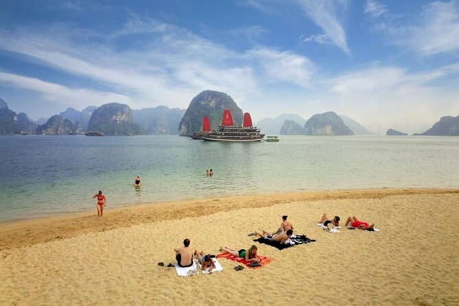 Best Halong 5 star Day Trip, inclusive,buffet,cave,kayak,transfer - Tuan Chau Harbor and the six-hour cruise