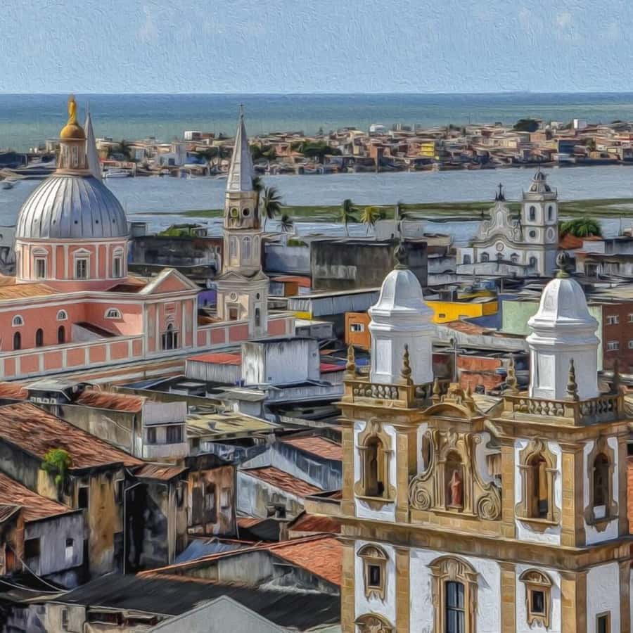 Boa Viagem or Piedade: Olinda and Recife Antigo Day Trip - Transportation, Timing, and the Pickup Details