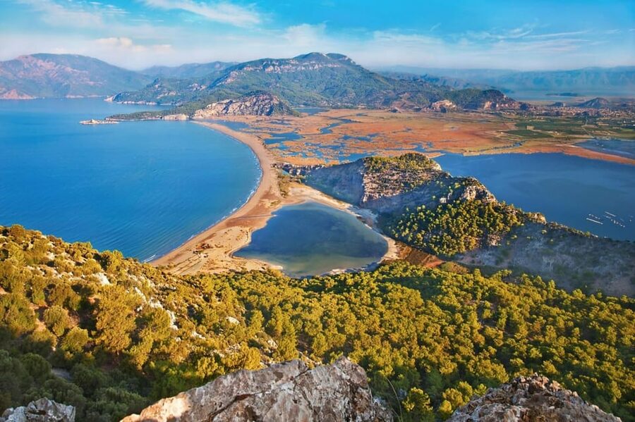 Bodrum: Dalyan Mud Baths & Iztuzu Beach Day Trip with Lunch - Dalyan’s sulfur mud bath and thermal pools