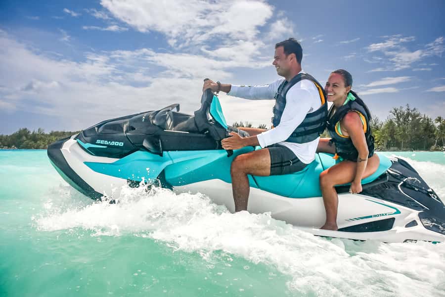 Bora Bora: Combo ATV & Jet Ski Day Trip with Polynesian BBQ - Pickup details you should settle before booking
