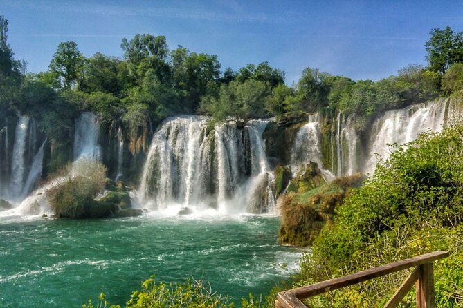 Bosnia Day Trip: Mostar and Kravice Waterfalls by Luxury Minibus - Mostar and the Old Bridge