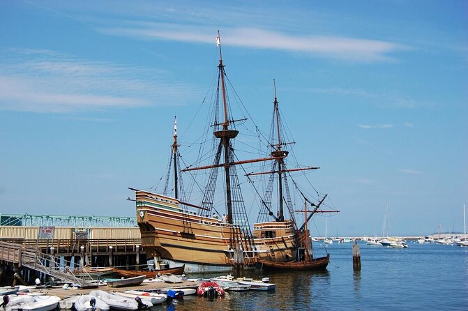Boston to Plymouth Day-Trip including Quincy, Plimoth Patuxet and Mayflower II - Scituate Lighthouse and the American Army of Two