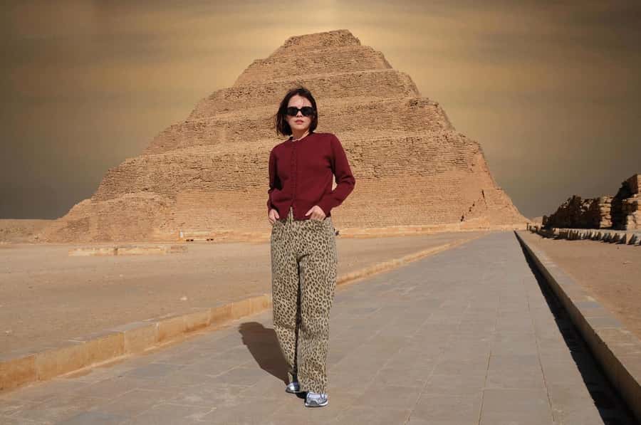 Cairo: Djoser, Bent Pyramid & Memphis Day Trip - Memphis and the Ramses II statue