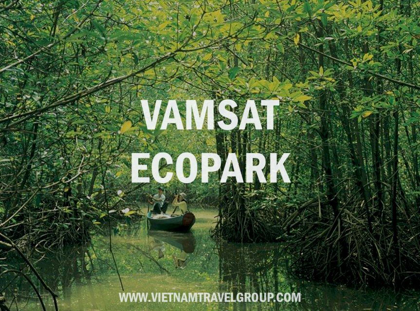 Can Gio: Discovery Vam Sat EcoPark - Can Gio Island Day Trip - District 1 pickup and the ride south