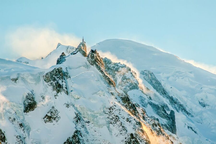 Chamonix & Mont Blanc Scenic Glass-Roof Bus Tour from Geneva - First views of Chamonix and the Aiguilles Rouges