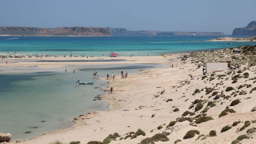 Chania/Almyrida: Balos Gramvousa Day Trip with Boat Ticket - The cruise past Tersanas Cave and Vouxa Cape