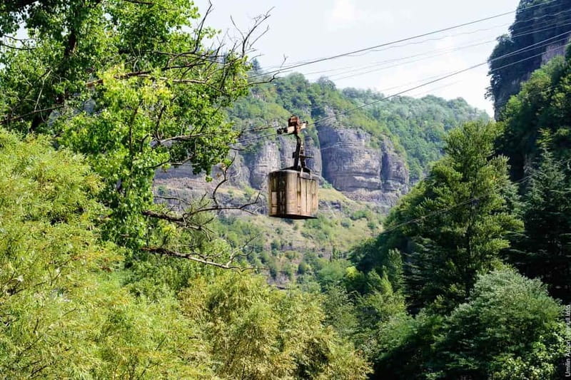 Chiatura: Journey Through Time – Day-trip Adventure - Katskhi Pillar and its solitary monastery