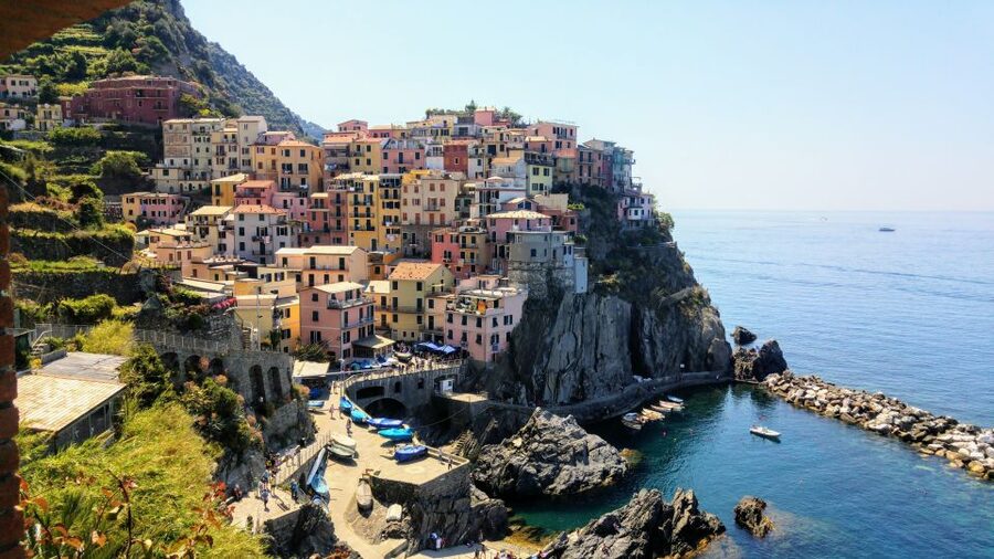 Cinque Terre Private Day Trip from Florence - Corniglia and the road above the villages