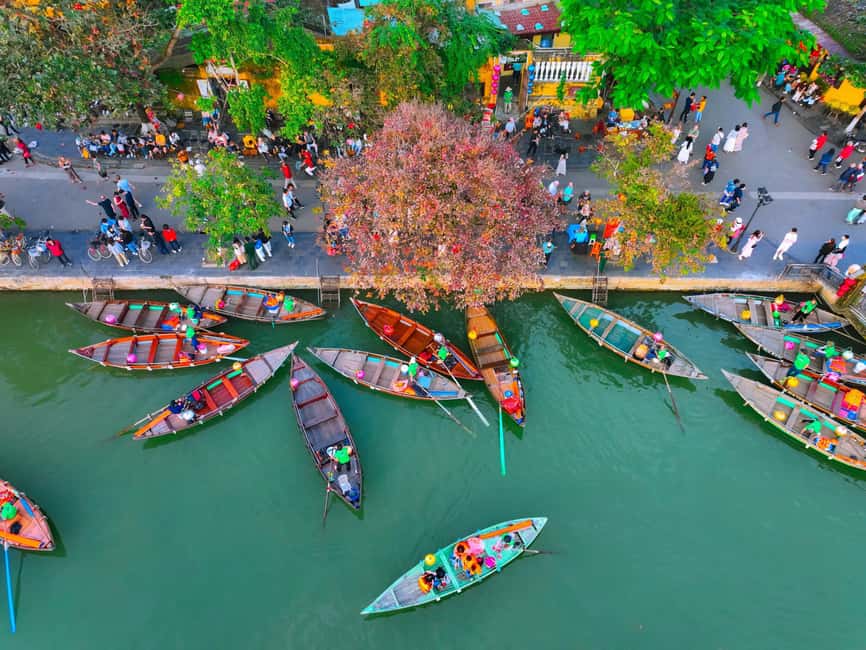 Da Nang: Hoi An Town, Lady Buddha & Marble Mountain Day Trip - Hoi An Ancient Town before the lanterns glow
