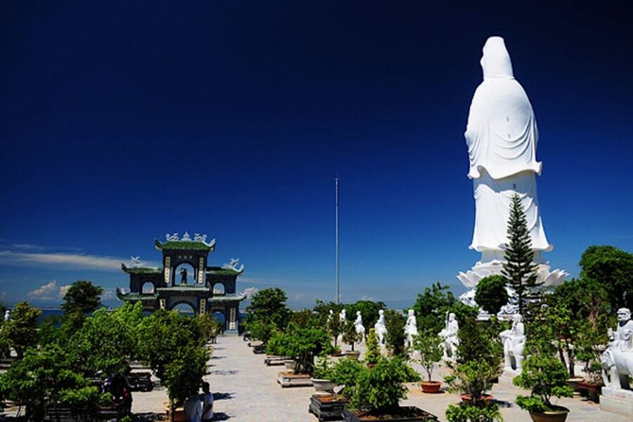 Da Nang: Lady Buddha, Marble Mountains, and Hoi An Day Trip - Cam Thanh Coconut Jungle and the round basket boat