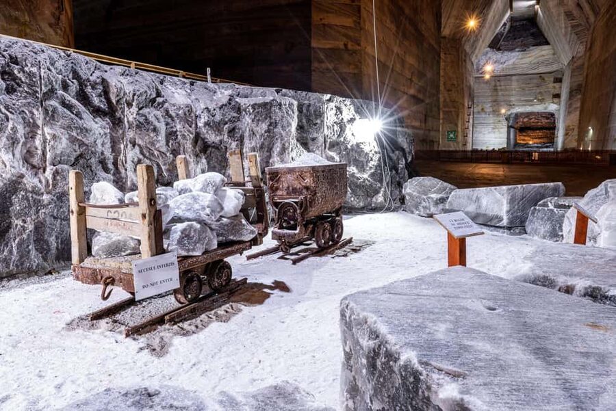 Day Trip Bucharest to Slanic Prahova Salt Mine - Entering the Slănic Prahova Salt Mine
