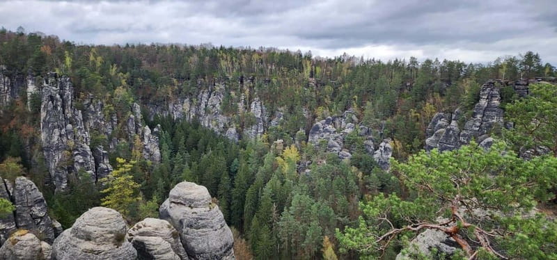 Day trip from Prague to Bohemian and Saxon Switzerland - A boat through Edmond’s or Wild Gorge