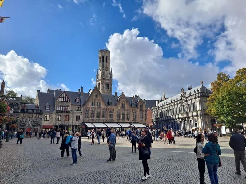 Day trip to Bruges from Paris with canal cruise - First views of Bruges and the medieval center