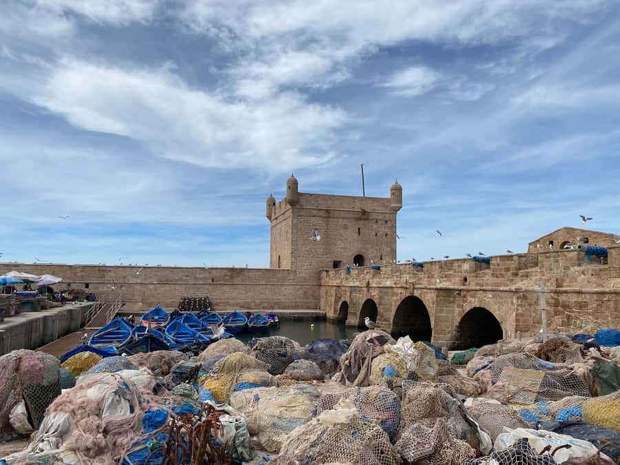 Day trip to Essaouira - Arriving at Essaouira’s fortified port