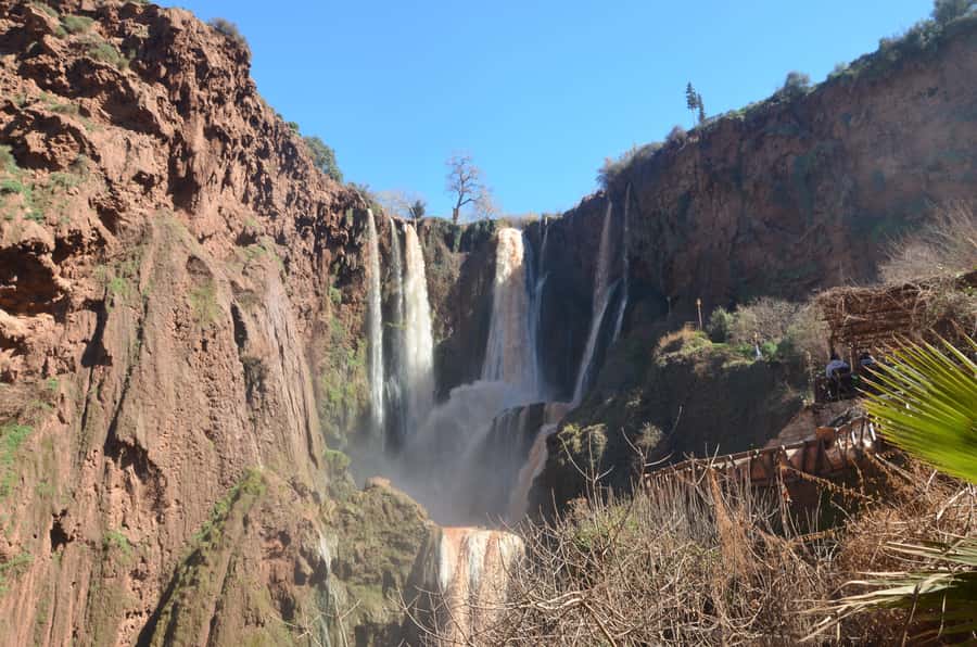 Day Trip To Ouzoud Waterfalls & Boat Ride From Marrakech - Lunch above the falls