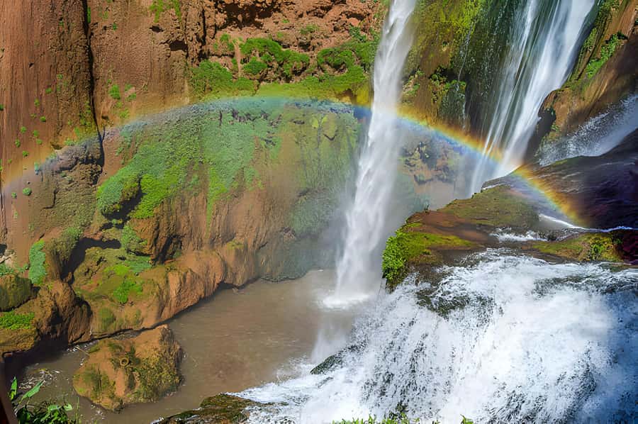Day Trip To Ouzoud Waterfalls (Guide Hik & Boat option) - Walking under olive trees to the falls