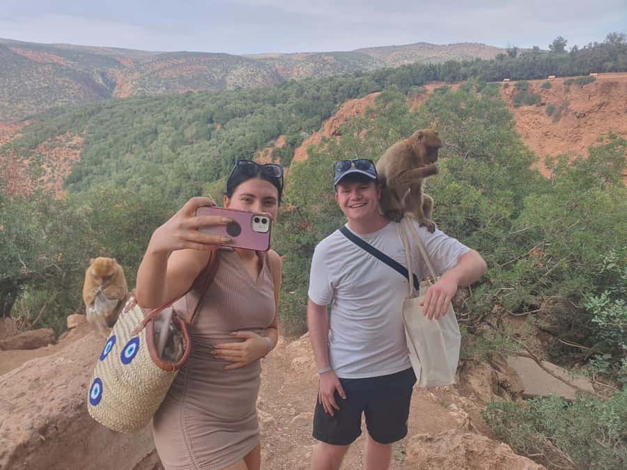 Day Trip To Ouzoud Waterfalls (Guide Hik & Boat option) - The boat ride beneath Ouzoud Waterfalls