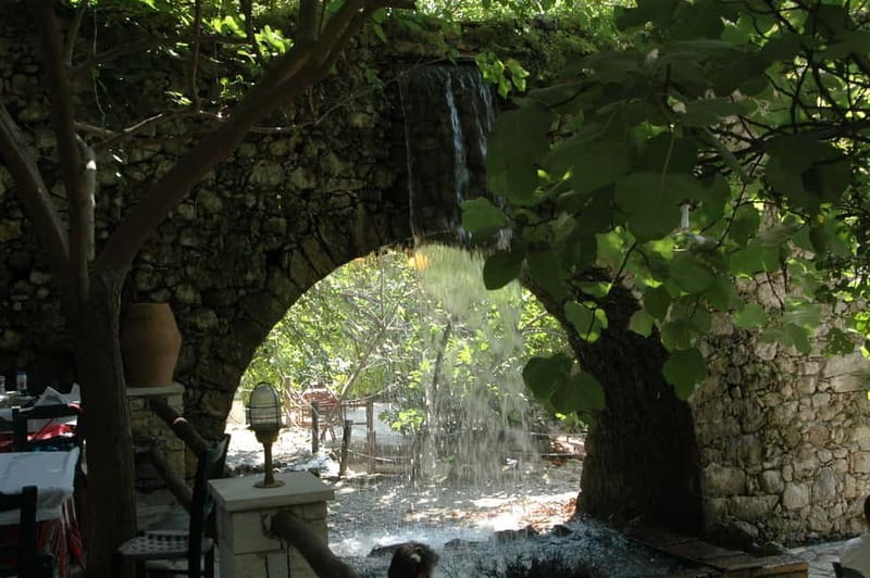DayTrip Kournas lake Argyroupoli &Georgioupoli from Rethymno - Argyroupoli brings coffee and village atmosphere