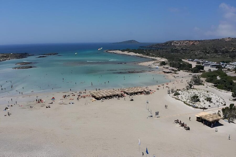 Elafonissi: Private Beach Day Trip with SUP - Fruit, Juice, and Beach Supplies