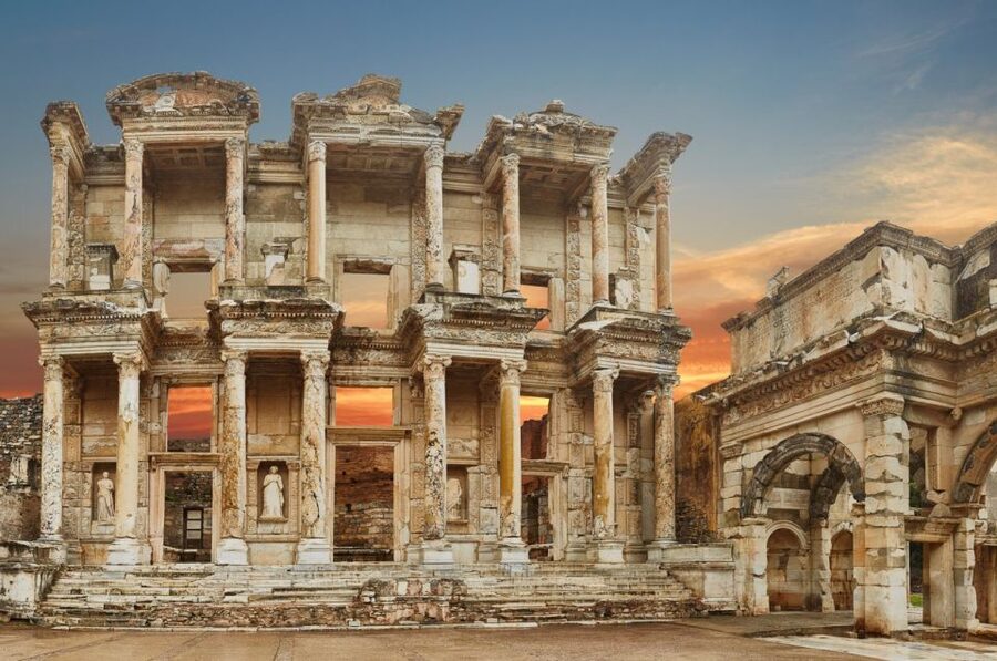 Ephesus and Pamukkale: Day Trip by Plane from Istanbul - Ephesus: marble streets and Roman scale