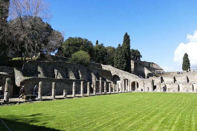 Explore Pompeii Half Day Highlights Tour with Pickup from Naples - Group size, headsets, and the guide’s role