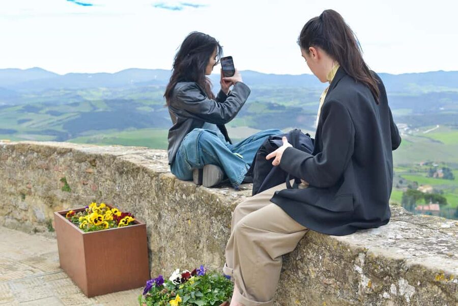 Florence: San Gimignano & Volterra Day Trip with Food & Wine - Winery time and Tuscan wine tasting