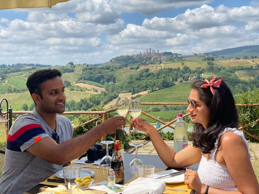 Florence: Wineries, Tastings, Lunch & San Gimignano Day Trip - San Gimignano: towers, gelato, and limited free time