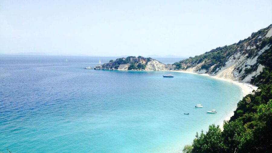 From Agia Efimia: All Inclusive Sailing Day Trip to Ithaca - Gidaki Beach and the first swim