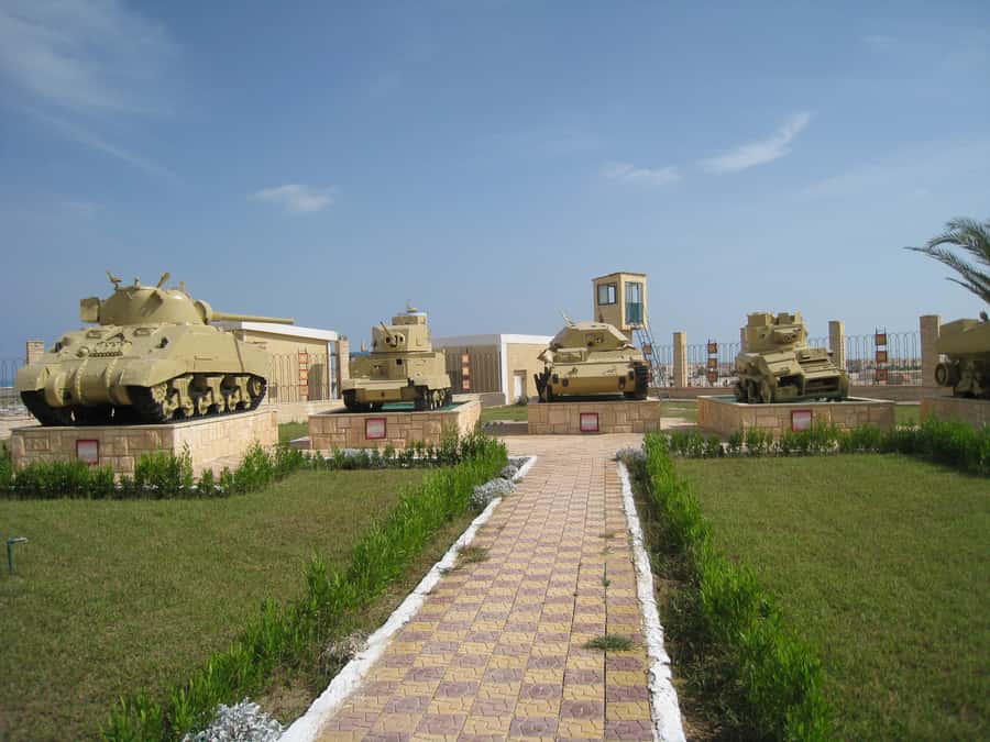 From Alexandria: El Alamein Day Trip - The cemeteries: the most solemn part of the day