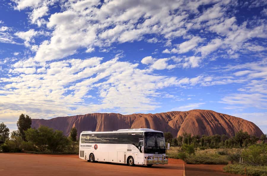From Alice Springs: Day Trip to Uluru with BBQ Dinner - The Alice Springs to Uluru road trip