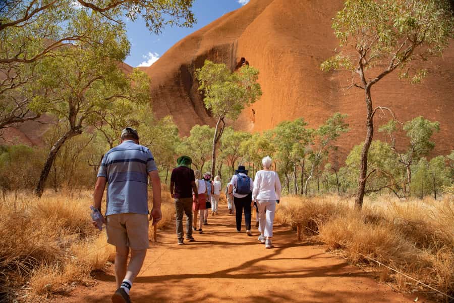 From Alice Springs: Day Trip to Uluru with BBQ Dinner - Mount Connor and the wide-open road