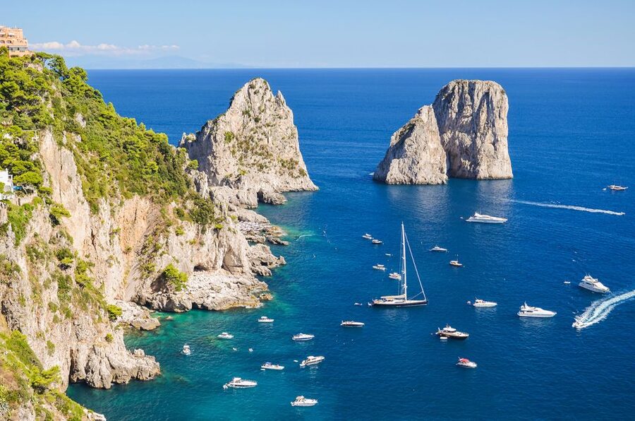 From Amalfi: Day Trip to Capri Private Boat Tour with Drinks - Key points at a glance