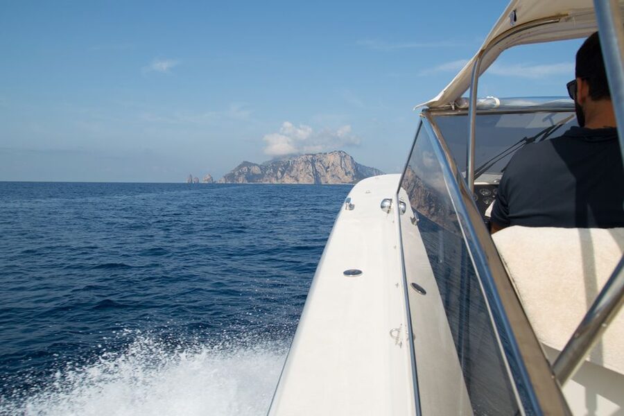 From Amalfi: Day Trip to Capri Private Boat Tour with Drinks - Passing Li Galli and the Sirenuses