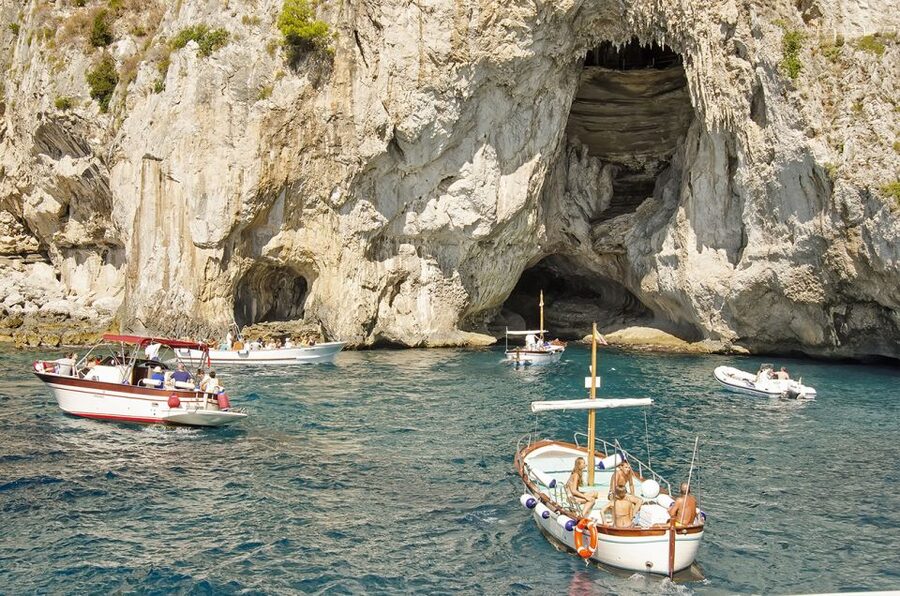 From Amalfi: Day Trip to Capri Private Boat Tour with Drinks - Nerano, Punta Campanella, and the changing coast