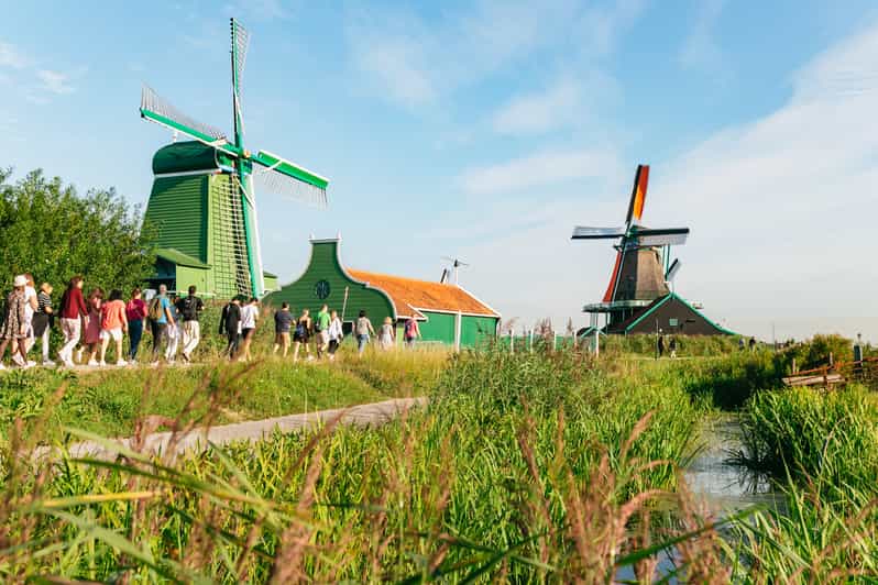 From Amsterdam: Zaanse Schans, Edam, & Marken Full-Day Trip - Zaanse Schans: windmills with a working past
